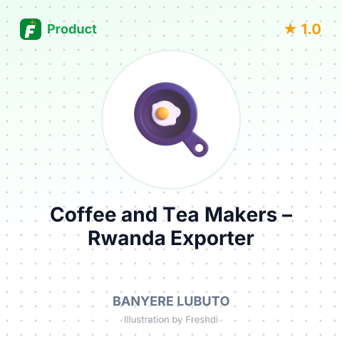 Coffee and Tea Makers – summary card, no photo uploaded yet