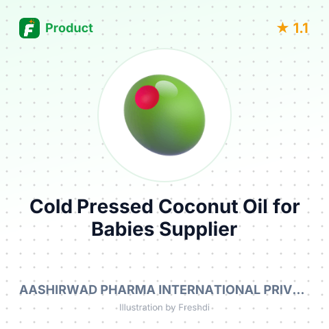 Cold Pressed Coconut Oil for Babies – summary card, no photo uploaded yet