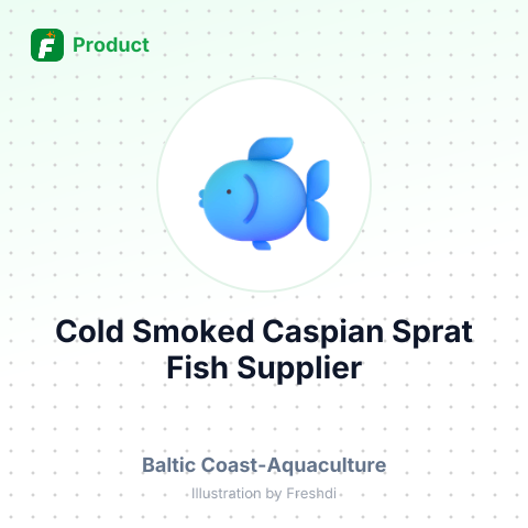 Cold Smoked Caspian Sprat Fish – summary card, no photo uploaded yet