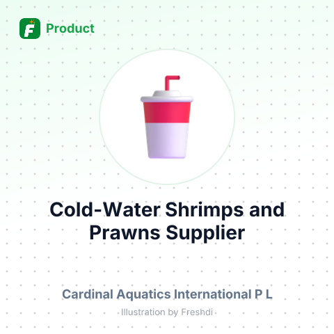 Cold-Water Shrimps and Prawns – summary card, no photo uploaded yet