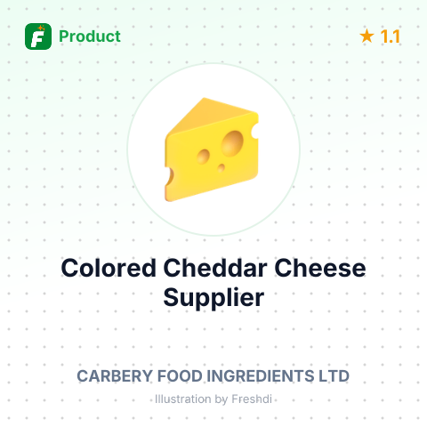 Colored Cheddar Cheese – summary card, no photo uploaded yet