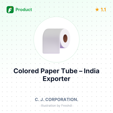 Colored Paper Tube – summary card, no photo uploaded yet