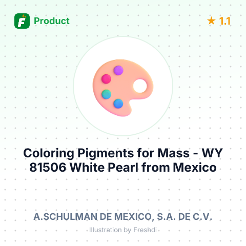 Coloring Pigments for Mass - WY 81506 White Pearl – summary card, no photo uploaded yet