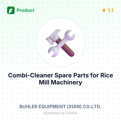 Combi-Cleaner Spare Parts for Rice Mill Machinery – summary card, no photo uploaded yet