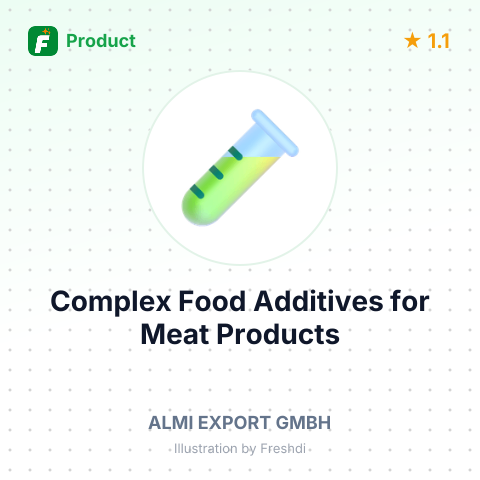 Complex Food Additives for Meat Products – summary card, no photo uploaded yet
