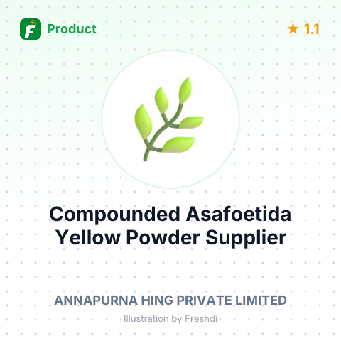 Compounded Asafoetida Yellow Powder – summary card, no photo uploaded yet