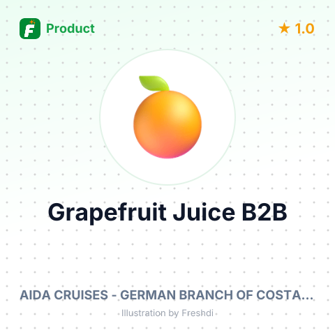 Concentrated Grapefruit Juice – summary card, no photo uploaded yet