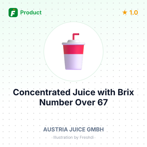 Concentrated Juice with Brix Number Over 67 – summary card, no photo uploaded yet