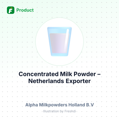 Concentrated Milk Powder – summary card, no photo uploaded yet