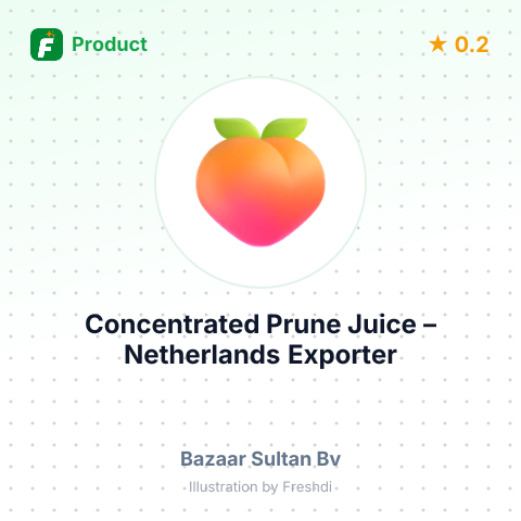 Concentrated Prune Juice – summary card, no photo uploaded yet