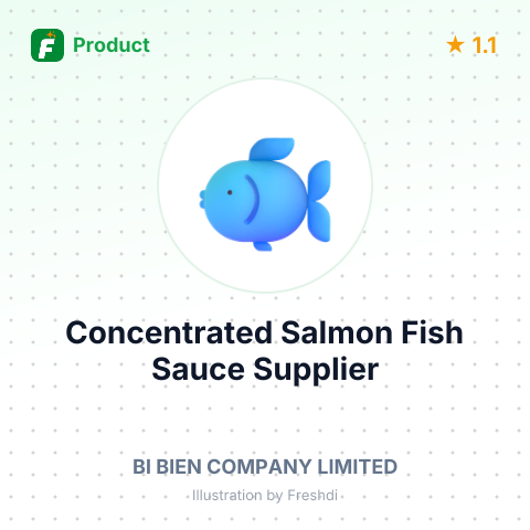 Concentrated Salmon Fish Sauce – summary card, no photo uploaded yet
