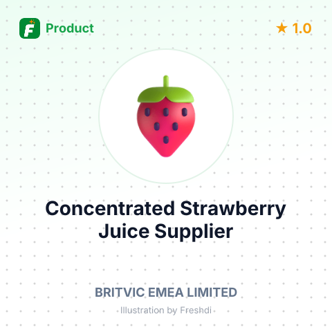 Concentrated Strawberry Juice – summary card, no photo uploaded yet
