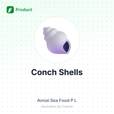 Conch Shells – summary card, no photo uploaded yet