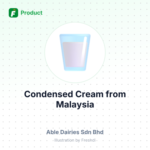 Condensed Cream – product summary card, no photo uploaded yet