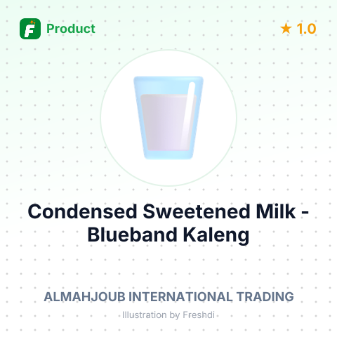 Condensed Sweetened Milk - Blueband Kaleng – summary card, no photo uploaded yet