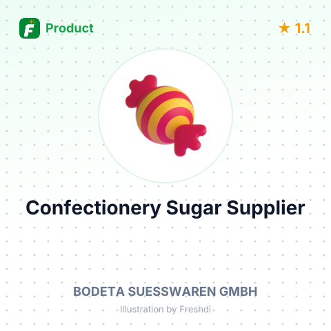 Confectionery Sugar – product summary card, no photo uploaded yet