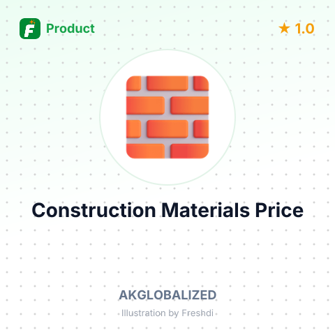 Construction Materials – summary card, no photo uploaded yet