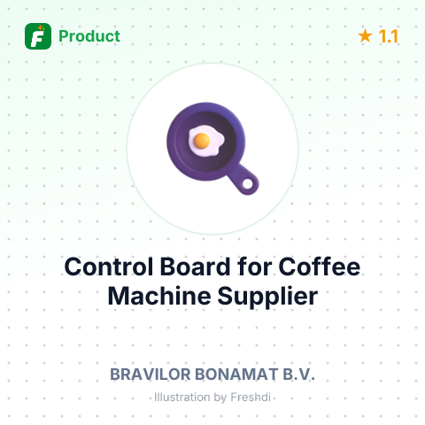 Control Board for Coffee Machine – summary card, no photo uploaded yet