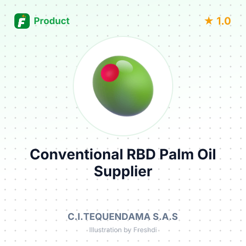 Conventional RBD Palm Oil – summary card, no photo uploaded yet