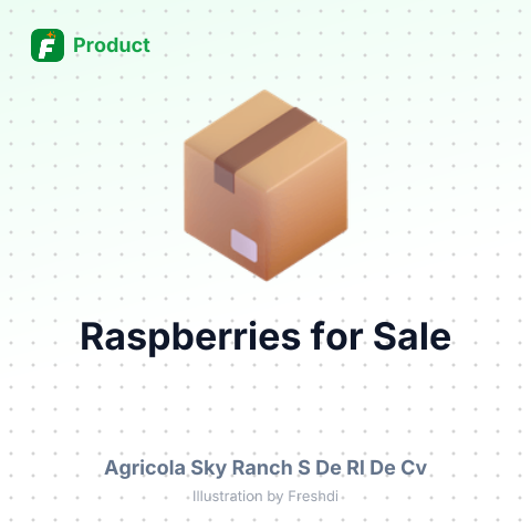 Conventional Raspberries – summary card, no photo uploaded yet