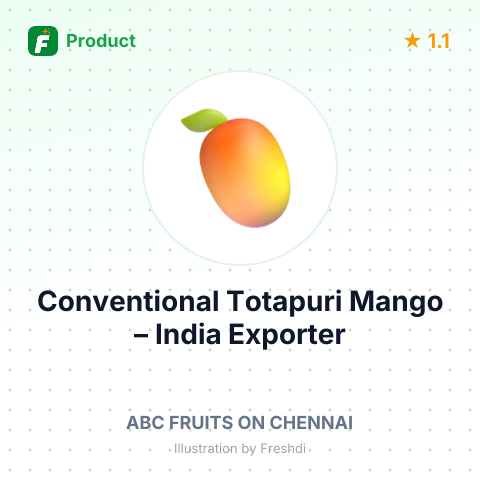 Conventional Totapuri Mango – summary card, no photo uploaded yet