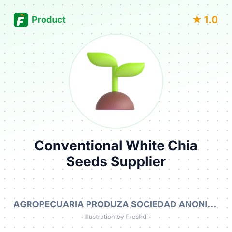 Conventional White Chia Seeds – summary card, no photo uploaded yet