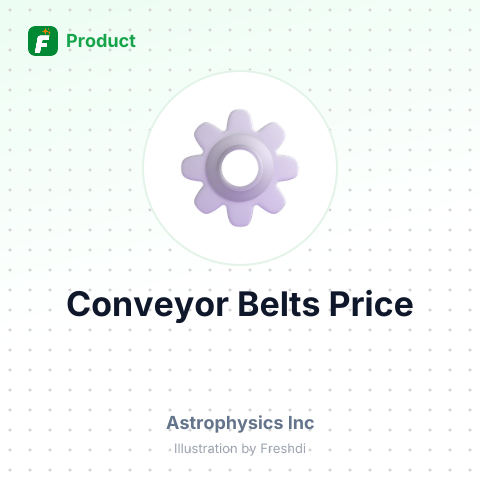 Conveyor Belts – summary card, no photo uploaded yet