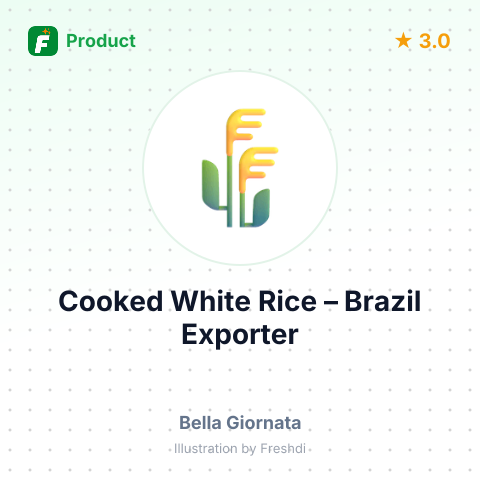 Cooked White Rice – summary card, no photo uploaded yet