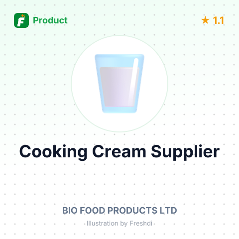 Cooking Cream – summary card, no photo uploaded yet