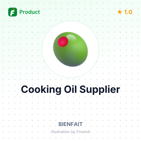 Cooking Oil – product summary card, no photo uploaded yet