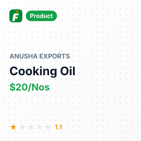 Cooking Oil – summary card, no photo uploaded yet