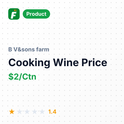 Cooking Wine with Rice (white rice cooking wine) – summary card, no photo uploaded yet