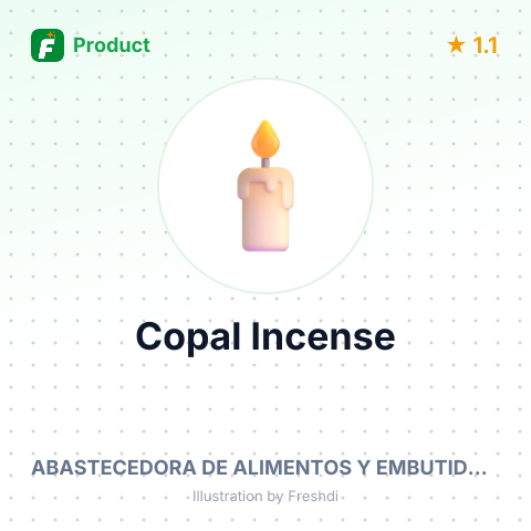 Copal Incense – summary card, no photo uploaded yet