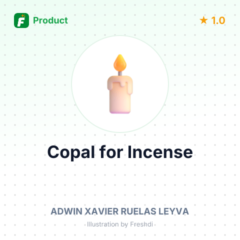 Copal for Incense – summary card, no photo uploaded yet