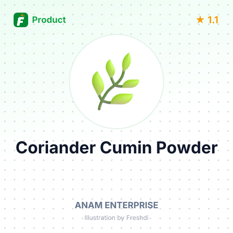 Coriander Cumin Powder – summary card, no photo uploaded yet