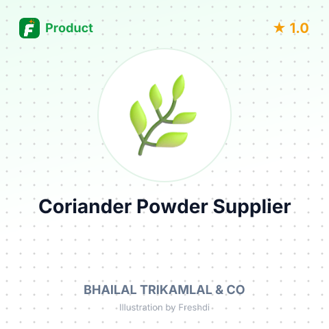 Coriander Powder – summary card, no photo uploaded yet