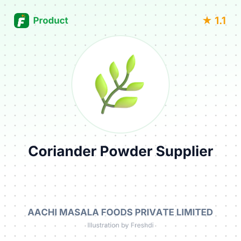 Coriander Powder – summary card, no photo uploaded yet