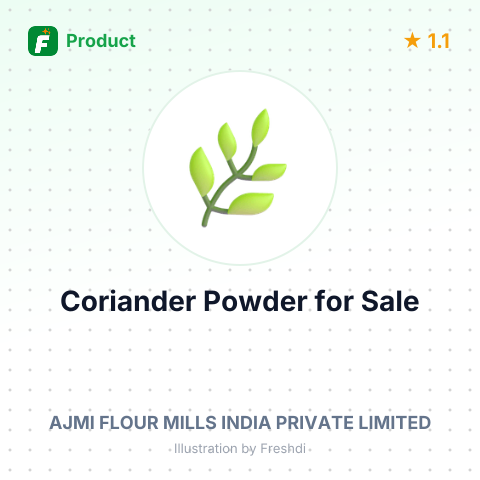 Coriander Powder – summary card, no photo uploaded yet