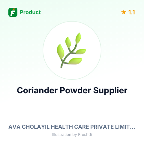 Coriander Powder – summary card, no photo uploaded yet