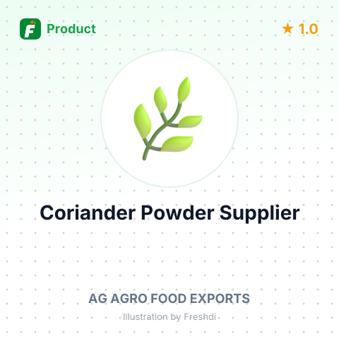 Coriander Powder – summary card, no photo uploaded yet