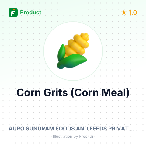 Corn Grits (Corn Meal) – summary card, no photo uploaded yet