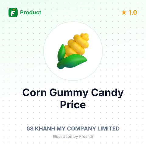 Corn Gummy Candy – summary card, no photo uploaded yet