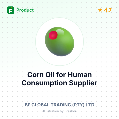 Corn Oil for Human Consumption – summary card, no photo uploaded yet