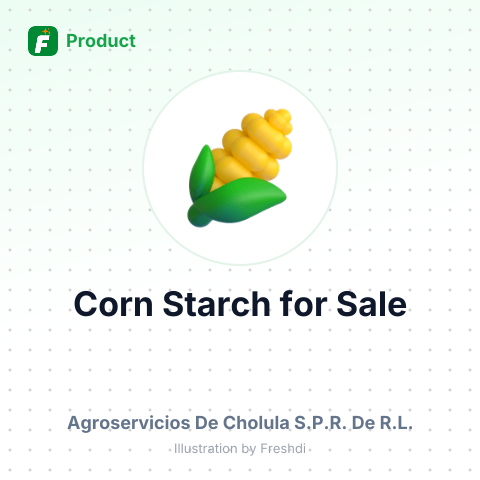 Corn Starch – summary card, no photo uploaded yet