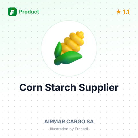 Corn Starch – summary card, no photo uploaded yet