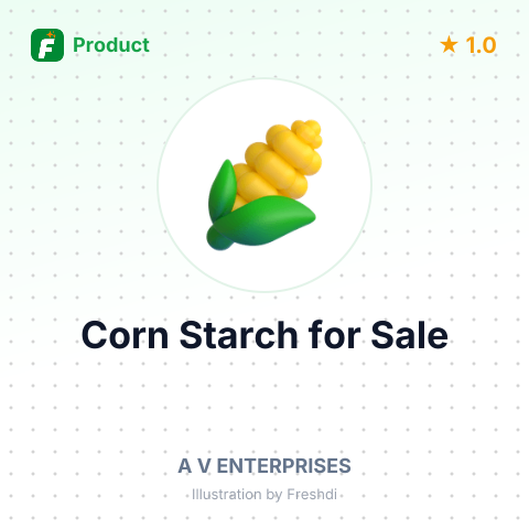 Corn Starch – summary card, no photo uploaded yet