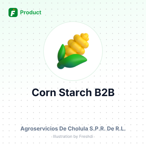 Corn Starch with Chocolate and Strawberry Flavors – summary card, no photo uploaded yet