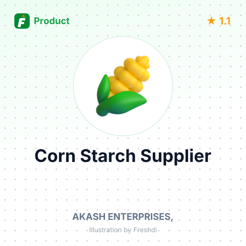 Corn Starch – summary card, no photo uploaded yet