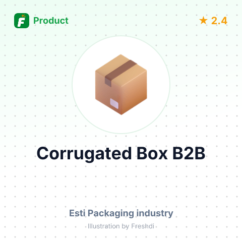 Corrugated Box – summary card, no photo uploaded yet