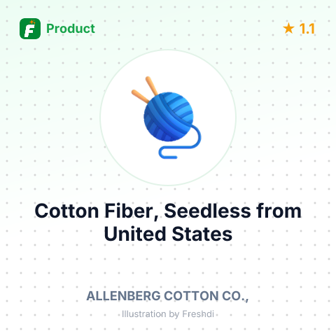 Cotton Fiber, Seedless – summary card, no photo uploaded yet